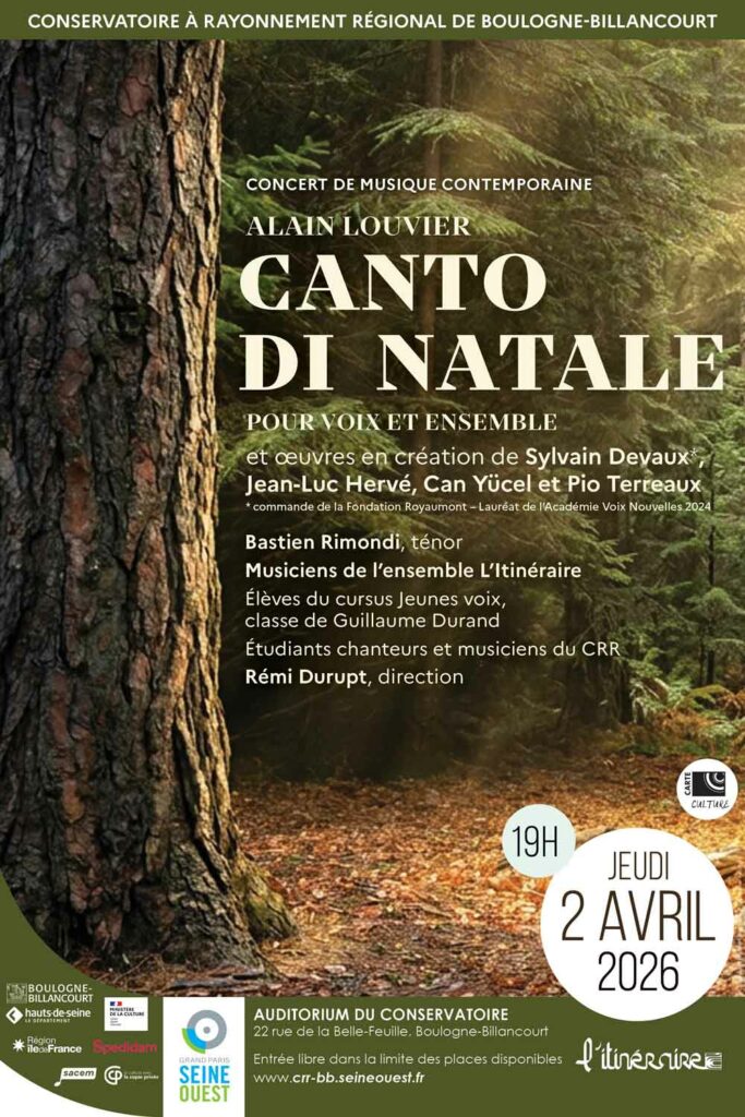 Alain Louvier Canto di Natale