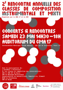 2ème rencontre annuelle des classes de composition